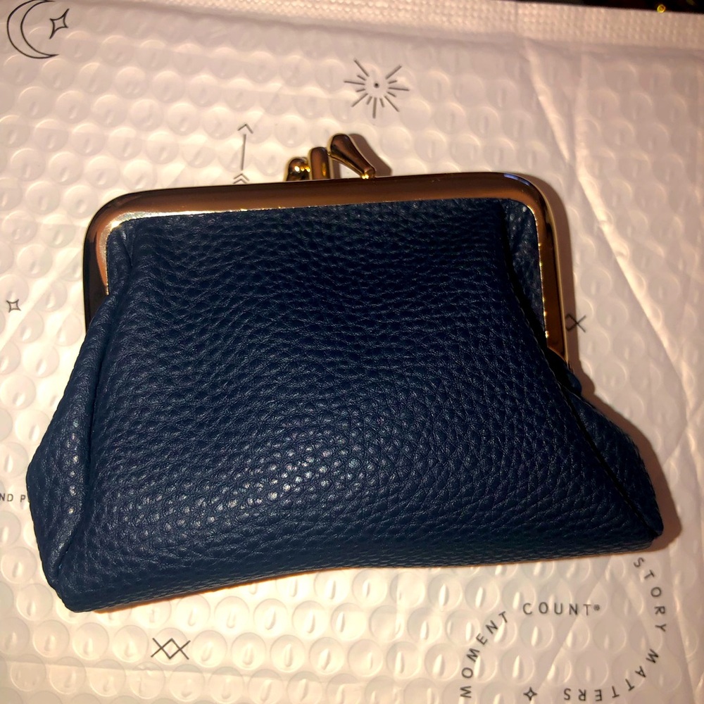 Julia Buxton Triple Frame kiss lock pouch